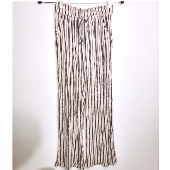 Joe B by Joe Benbasset Striped Linen Casual Pants Size M - Picture 2 of 10